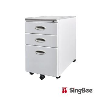 【SingBee 欣美】經典復古活動櫃 SB-205B(原廠/附輪腳/收納櫃/辦公櫃/抽屜櫃)