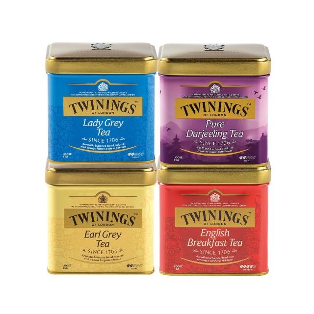【Twinings 唐寧茶】經典茶包 25包x3盒(仕女伯爵/皇家伯爵/英倫早餐/極品錫蘭茶/歐式大吉嶺/茉莉綠茶)