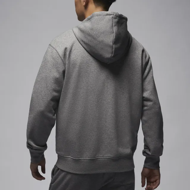 【NIKE 耐吉】J BRK FLC FZ LB 男款 灰色 運動 休閒 喬丹 毛圈布 長袖 連帽 外套 FV7292-091