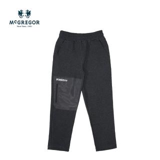 【MCGREGOR 瑪格麗格】空氣棉剪接貼袋平口長褲-男童款(246303)
