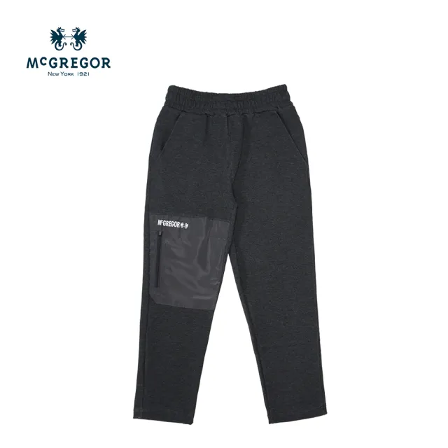 【MCGREGOR 瑪格麗格】空氣棉剪接貼袋平口長褲-男童款(246303)