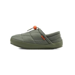 【FILA】PUFFER MATT 男女 休閒鞋 穆勒鞋 懶人鞋 踩腳式 尼龍 輕量 綠(4-C600Y-300)