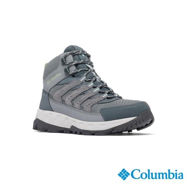 【Columbia 哥倫比亞】女款-OT防水高筒登山鞋-礦石灰(UYL86510AT/IF)