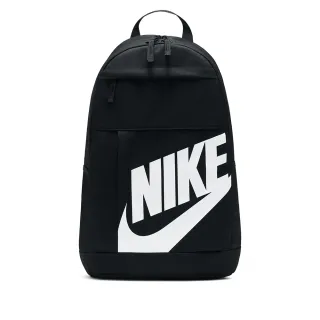 【NIKE 耐吉】後背包 雙肩包 運動 雙層 大容量 21L NK ELMNTL BKPK - HBR 黑 DD0559-010(交換禮物)