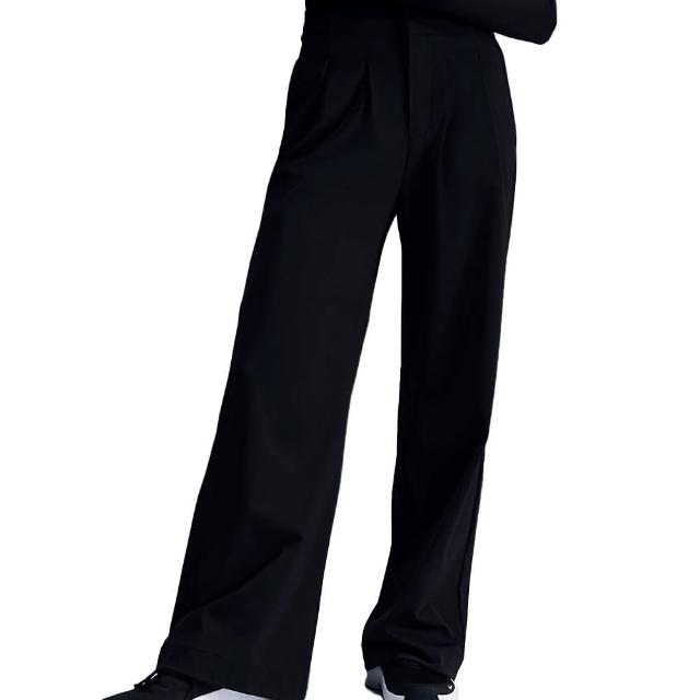 【NIKE 耐吉】Bliss Trouser 女款 黑色 運動 落地褲 寬鬆 訓練 透氣 休閒 長褲 FQ2167-010