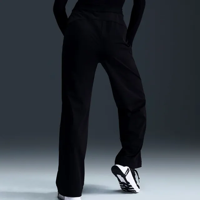 【NIKE 耐吉】Bliss Trouser 女款 黑色 運動 落地褲 寬鬆 訓練 透氣 休閒 長褲 FQ2167-010