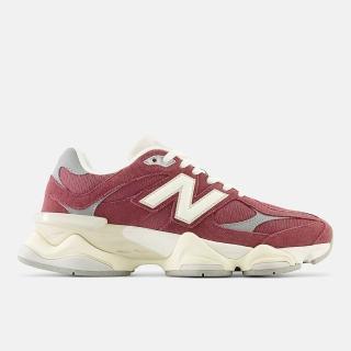 【NEW BALANCE】男女 休閒鞋 運動 Y2K 復古 D楦 NB 9060 麂皮 緩震 酒紅(U9060VNA)