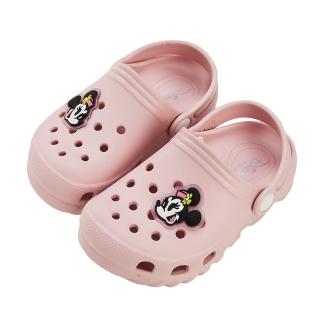 【Disney 迪士尼】迪士尼童鞋 米妮 立體造型防水洞洞涼鞋-粉(MIT臺灣在地工廠製造)