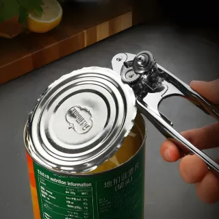 【開罐神器】鋅合金省力開罐器(開蓋器 防滑 罐頭 廚具 可樂罐 開罐刀 居家 廚房 省時省力 輕巧)