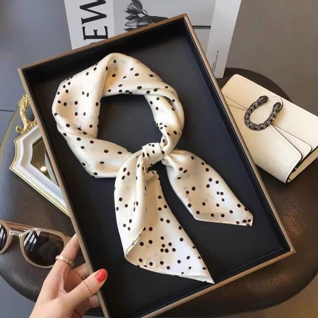 JC Collection 高雅氣質復古純蠶絲四季百搭玉蘭花