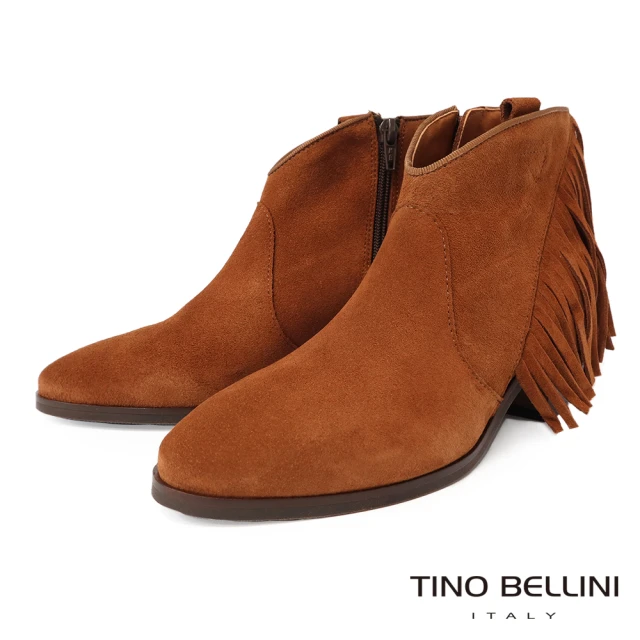 GDC -側V開口小吊飾前抓縐踝靴-牛皮黑(428048-0