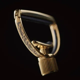 【G7th】Heritage系列capo 移調夾 標準琴頸使用 S2 18K金 雕花款(原廠公司貨 商品保固有保障)