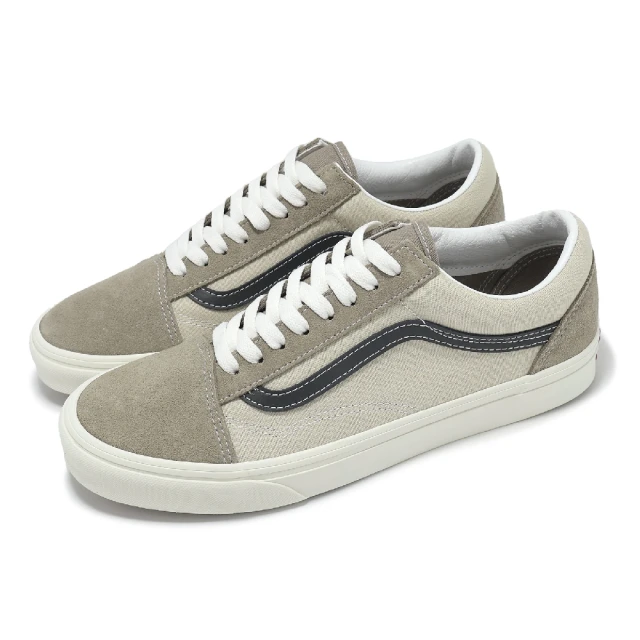 VANS 休閒鞋 Old Skool 男鞋 女鞋 灰棕色 復古 麂皮 板鞋(VN0007NTCH8)