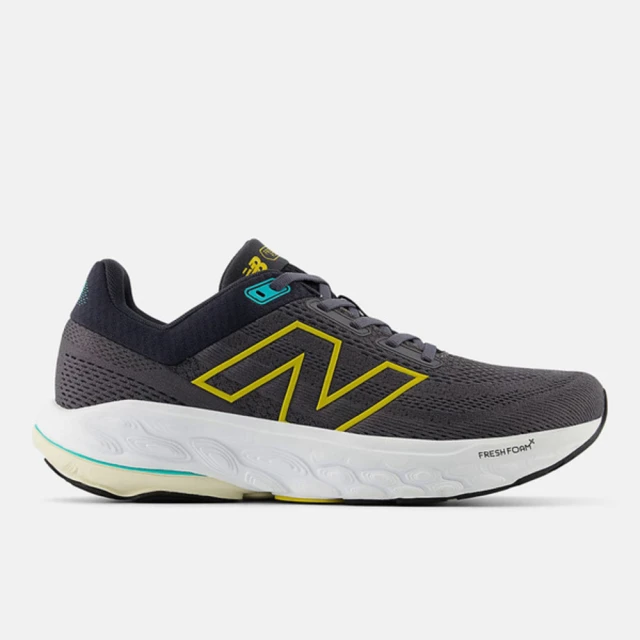 NEW BALANCE Fresh Foam X 860 V14 男 慢跑鞋 超寬楦 灰 黃(M860A14)