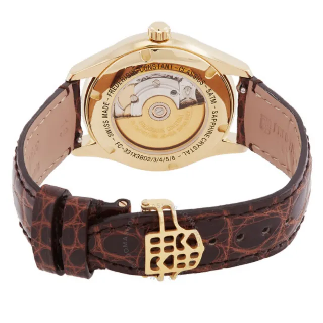 【CONSTANT 康斯登】Classics Elegance系列 經典月相機械腕錶/36mm(FC-331MPWD3BD5)