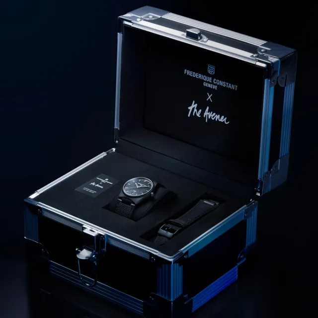 【CONSTANT 康斯登】X THE AVENER 獨家限量 聯名設計機械腕錶/附特殊錶盒39mm(FC-303TA3DNH6)