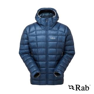 【RAB】Mythic Alpine Jacket 神話輕量羽絨連帽外套 男款 暴風藍 #QDB45