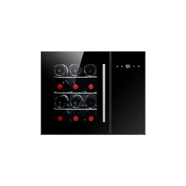 【Laptinc 拉普蒂尼】獨立式/嵌入式酒櫃-12瓶裝(冷藏冰箱 葡萄酒櫃 紅酒櫃)