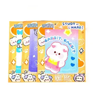 【茉家】黏貼式動物圖案透氣暖暖貼(10包/造型暖暖包)