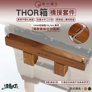 【WoodLife 原木圓生】THOR配件 橋接套件 兩入一組(露營桌 索爾箱 IGT 露營裝備 露營 逐露天下)