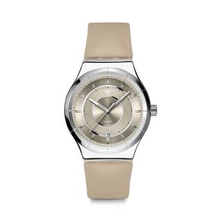【SWATCH】金屬 Sistem51機械錶手錶 MOCA DREAM 金屬摩卡 男錶 女錶 瑞士錶 錶 自動上鍊(42mm)