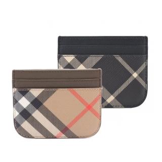 【BURBERRY 巴寶莉】經典格紋卡片夾(任選)