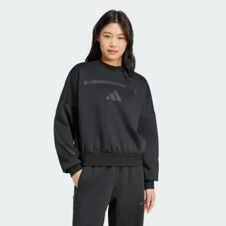 【adidas 愛迪達】Z.N.E. 長袖上衣 大學T 女 JE7855