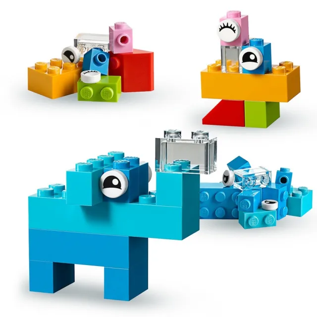 【LEGO 樂高】經典系列 10713 創意手提箱(積木 玩具)