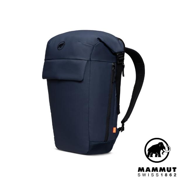 【Mammut 長毛象官方直營】Seon Courier 20 捲蓋休閒後背包 20L 海洋藍 #2510-04250