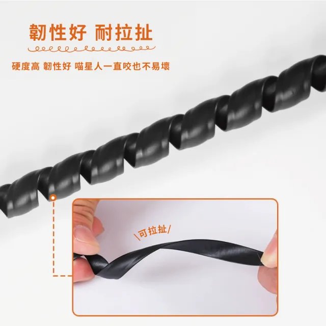 【chachacha】電線保護套 100/200cm(防咬線)