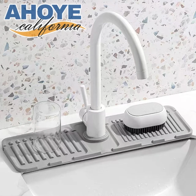 Imakara 矽膠可折疊碗盤瀝水架/水槽瀝水架(矽膠瀝水架