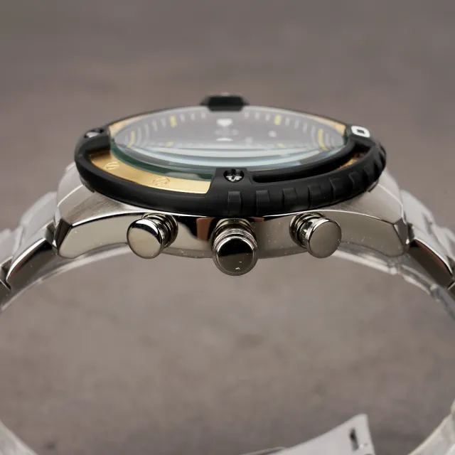【ALBA】ACTIVE 三眼計時手錶 46mm 禮物 送禮 推薦(VD57-X071Y  AM3324X1)