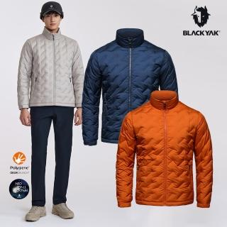 【BLACKYAK】男 ZEROSPOT輕量羽絨外套(南瓜橘/海軍藍/淺灰)DB2MJ405(秋冬 輕量羽絨 抗菌 立領外套 男款)