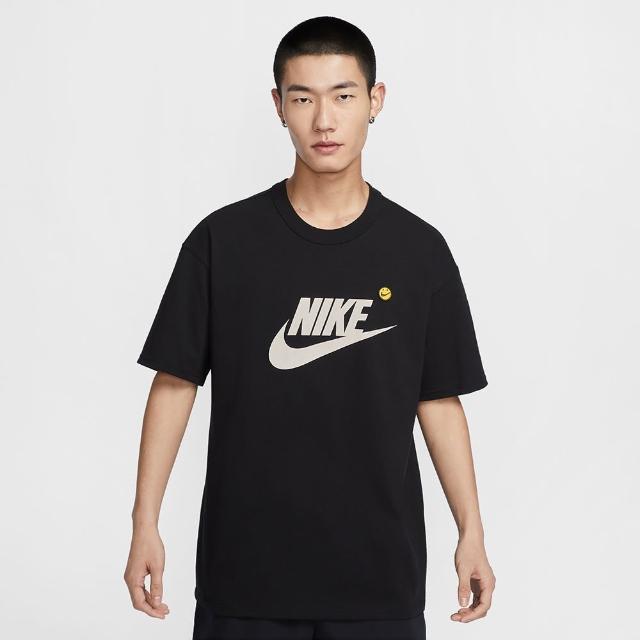 【NIKE 耐吉】上衣 男款 短袖上衣 運動 AS M NSW PREM SMILEY TEE GCEL 黑 HJ3959-010