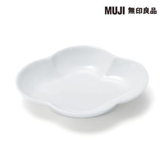 【MUJI 無印良品】波佐見燒小盤/緣起系列/木瓜/白 約10×7.7×高2cm