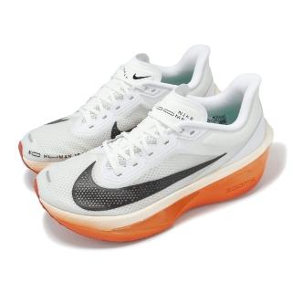 【NIKE 耐吉】競速跑鞋 Zoom Fly 6 EK 男鞋 女鞋 白 紅 漸層 運動鞋 馬拉松(HJ7038-100)