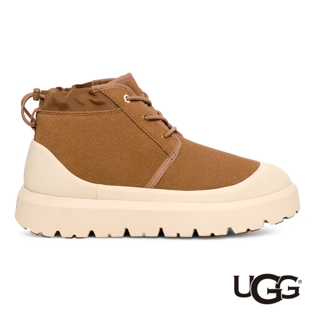 UGG 男鞋/雨鞋/厚底鞋/雪靴/Neumel Weather Hybrid(栗子棕/白色-UG1143991CWTC)