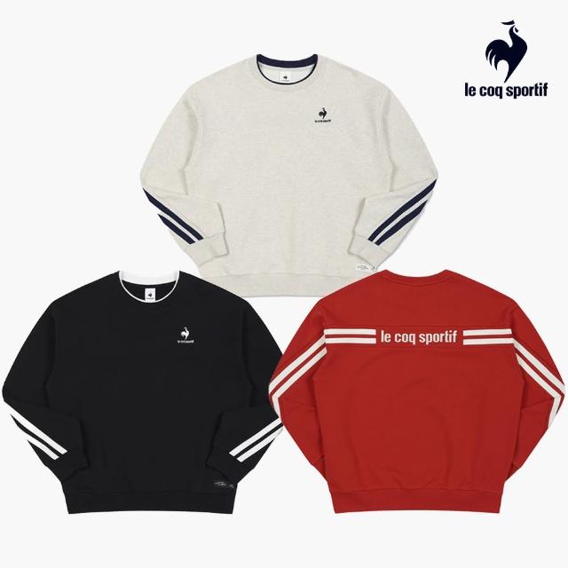 【LE COQ SPORTIF 公雞】休閒潮流圓領T恤 男女款-3色-LKU23225