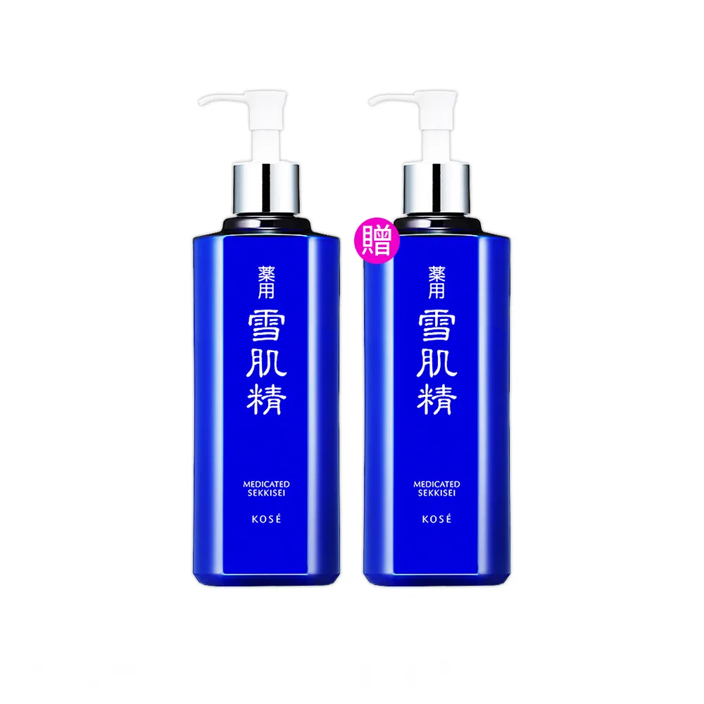 【KOSE 高絲】雪肌精化妝水500ml 買1送1(共2入)