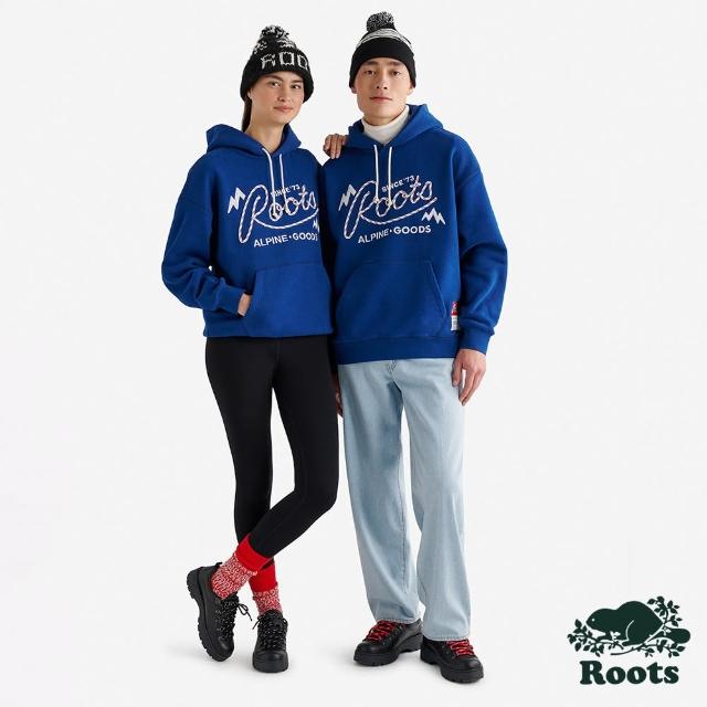 【Roots】Roots中性-ALPINE GOODS 連帽上衣(藍色)