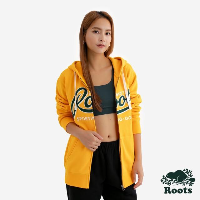 【Roots】Roots中性-SPORTING GOODS 連帽外套(金黃色)