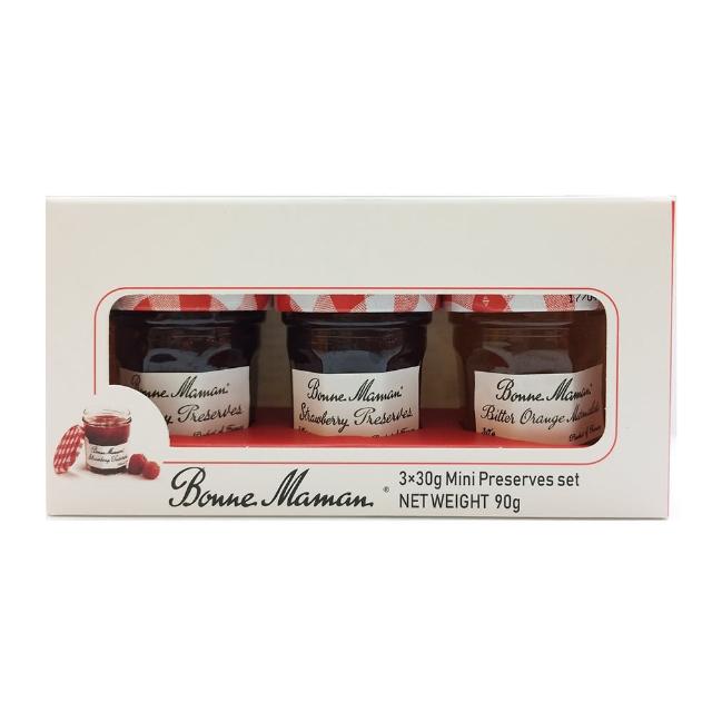 【Bonne Maman】法國Bonne Maman迷你小果醬 30gx3入組