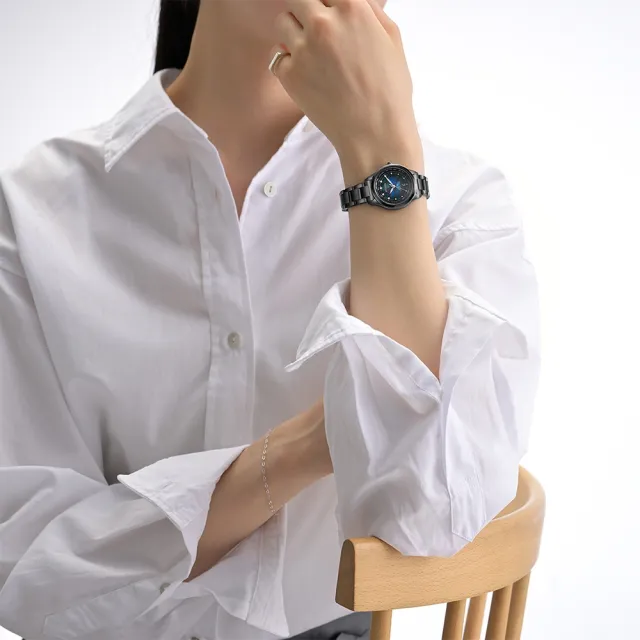 【CITIZEN 星辰】xC 宇宙幻彩 100週年限量  鈦金屬電波女錶 29MM(EE1008-56E)