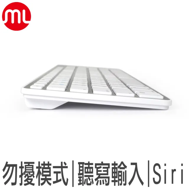 【morelife】1對4藍牙Mac超薄鍵盤(WKB-1700M1SW)