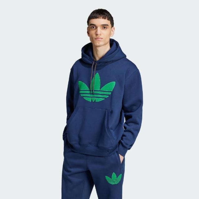 【adidas 愛迪達】連帽上衣 帽T 抓絨 男 - Originals JN5968