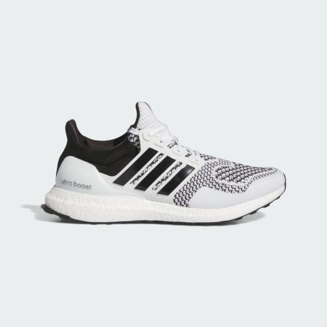 【adidas 愛迪達】Ultraboost 1.0 男 慢跑鞋 運動 路跑 緩震 回彈 馬牌輪胎大底 白黑(IH4924)