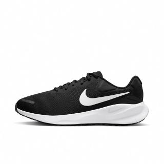 【NIKE 耐吉】REVOLUTION 7 WIDE 男鞋 慢跑鞋 運動鞋 黑白(FB8501002)