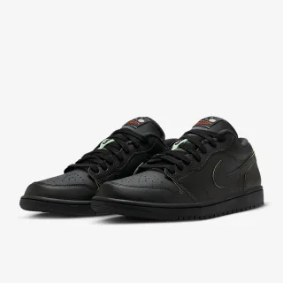 【NIKE 耐吉】運動鞋 休閒鞋 男鞋 AIR JORDAN 1 LOW SE Black Cat Mascot 全黑 AJ1 喬丹(HM3690001)