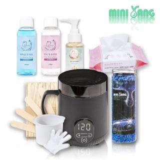 【MINI YANG】低痛感星空熱蠟除毛組+清潔保養3件組(居家除毛+清潔保養超值組 全新配方 超低痛感)