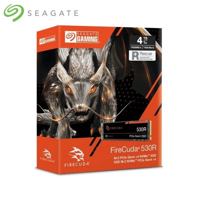 SEAGATE 希捷 火梭魚 FireCuda 530R 2TB SSD(ZP2000GM3A063)